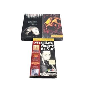 Le‎ Projet Blair Witch 1 & 2/Curse of the Blair VHS Lot | French Versions VF